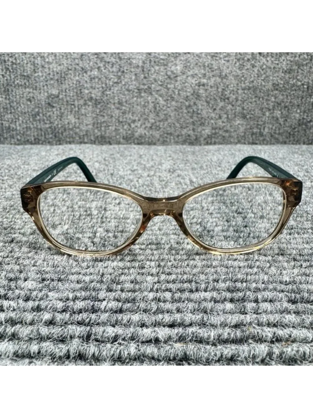 Tory Burch Ty 2031 1164 Green Tan Eyeglasses 49-17-135 FRAMES ONLY + Case